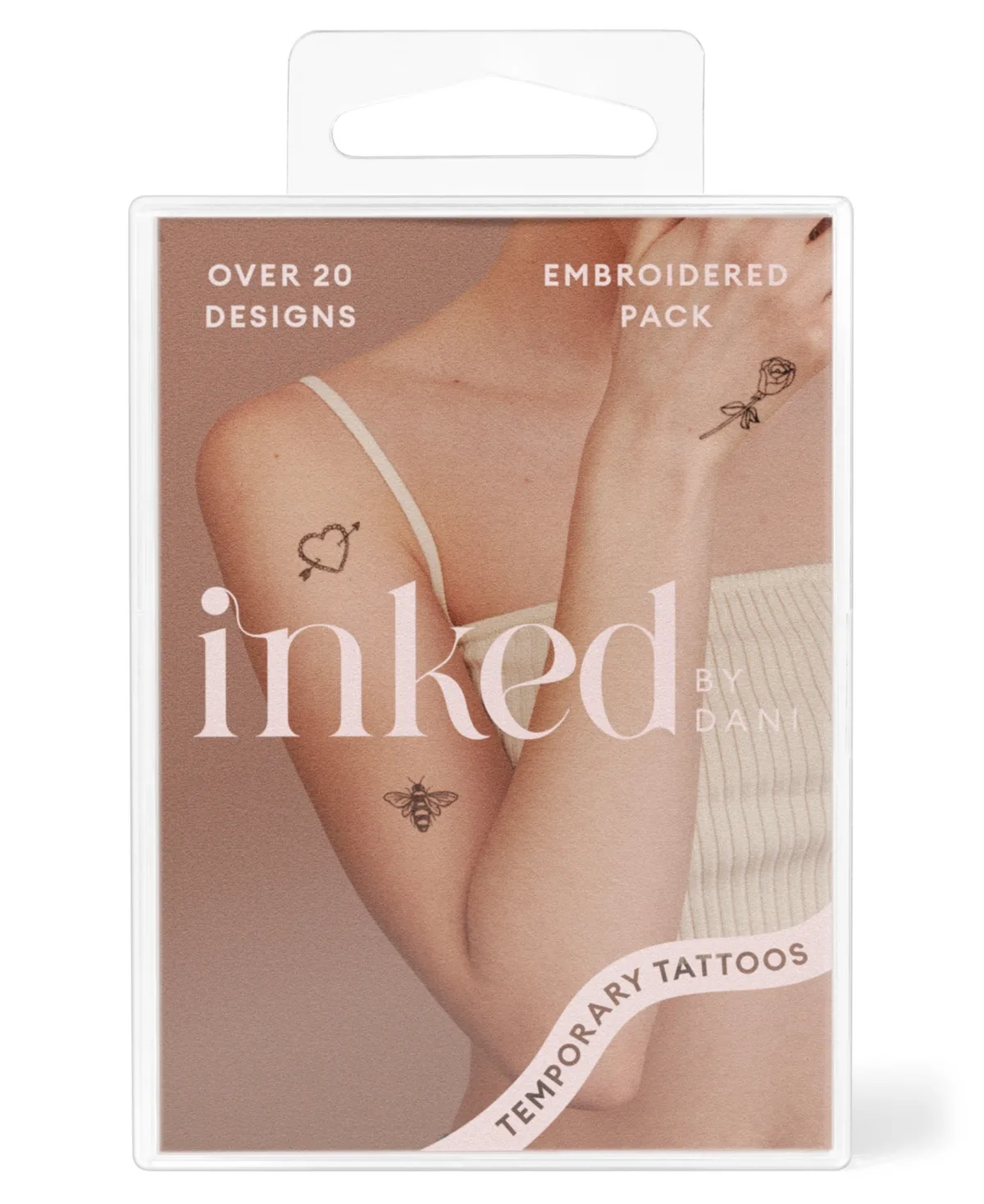 Embroidered Temporary Tattoos by Inked by Dani