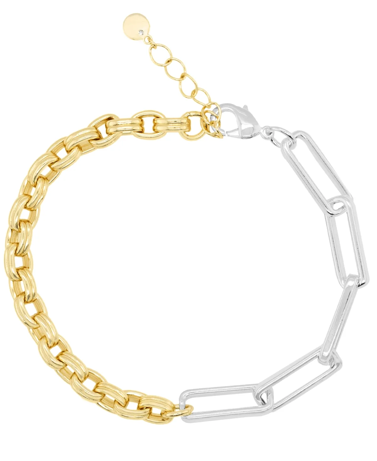 High Polished Bracelet in Two Tone by And Now This