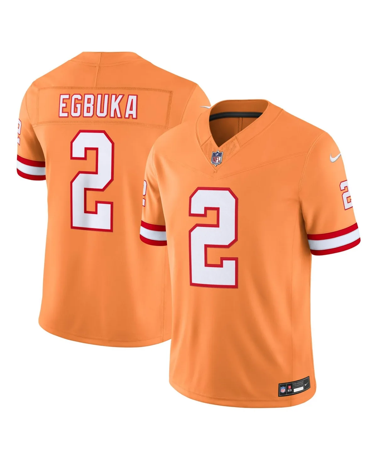 Tampa Bay Buccaneers Emeka Egbuna Alternate Vapor F.u.s.e. Limited Jersey by Nike