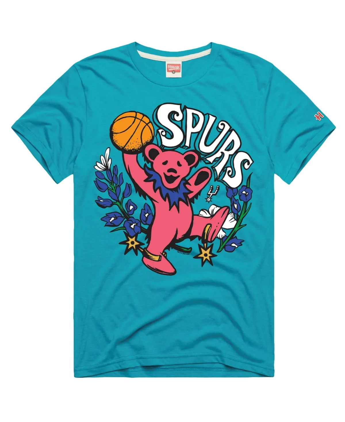Homage x the Grateful Dead Bear Tri-Blend T-Shirt by Homage