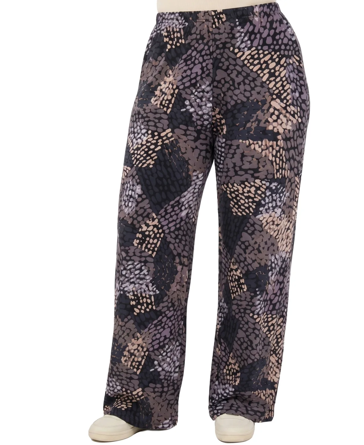 Comfy Fit Wide-Leg Pull-On Pants by 24seven Comfort Apparel