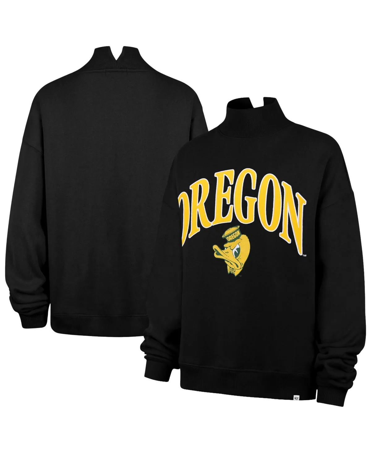 Oregon Ducks Mock Neck Sweatshirt by 47 Brand