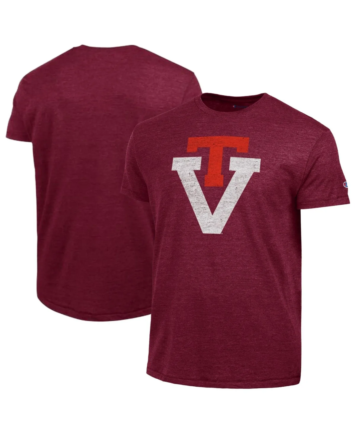 Virginia Tech Hokies Vintage Triumph Tri-Blend T-Shirt by Champion