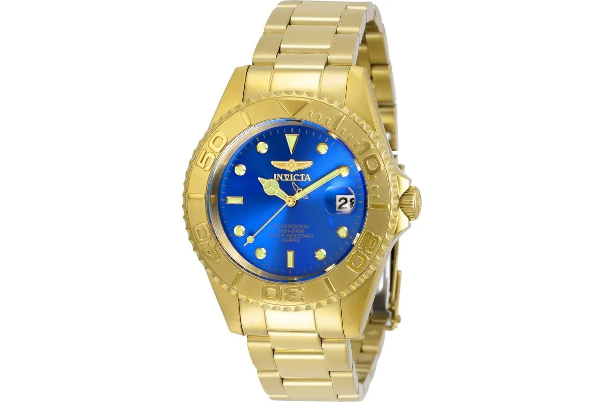 29940 Pro Diver Quartz 3 Hand Blue Dial Watch
