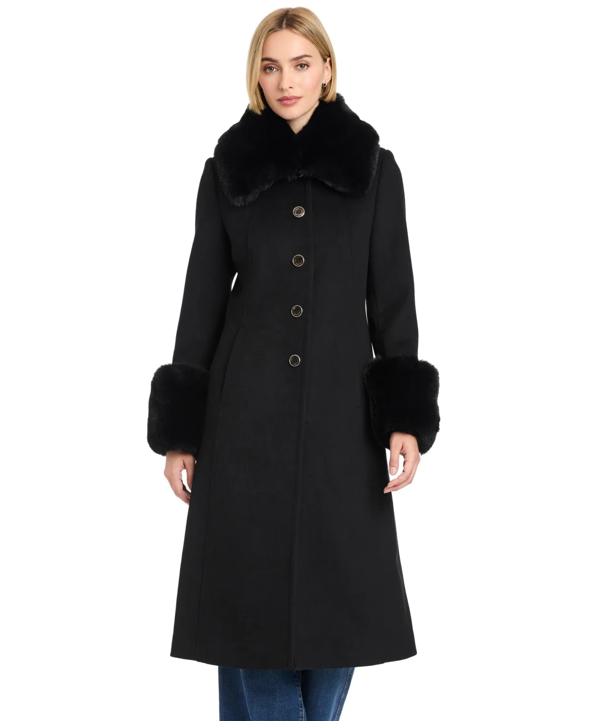 Single-Breasted Maxi Coat