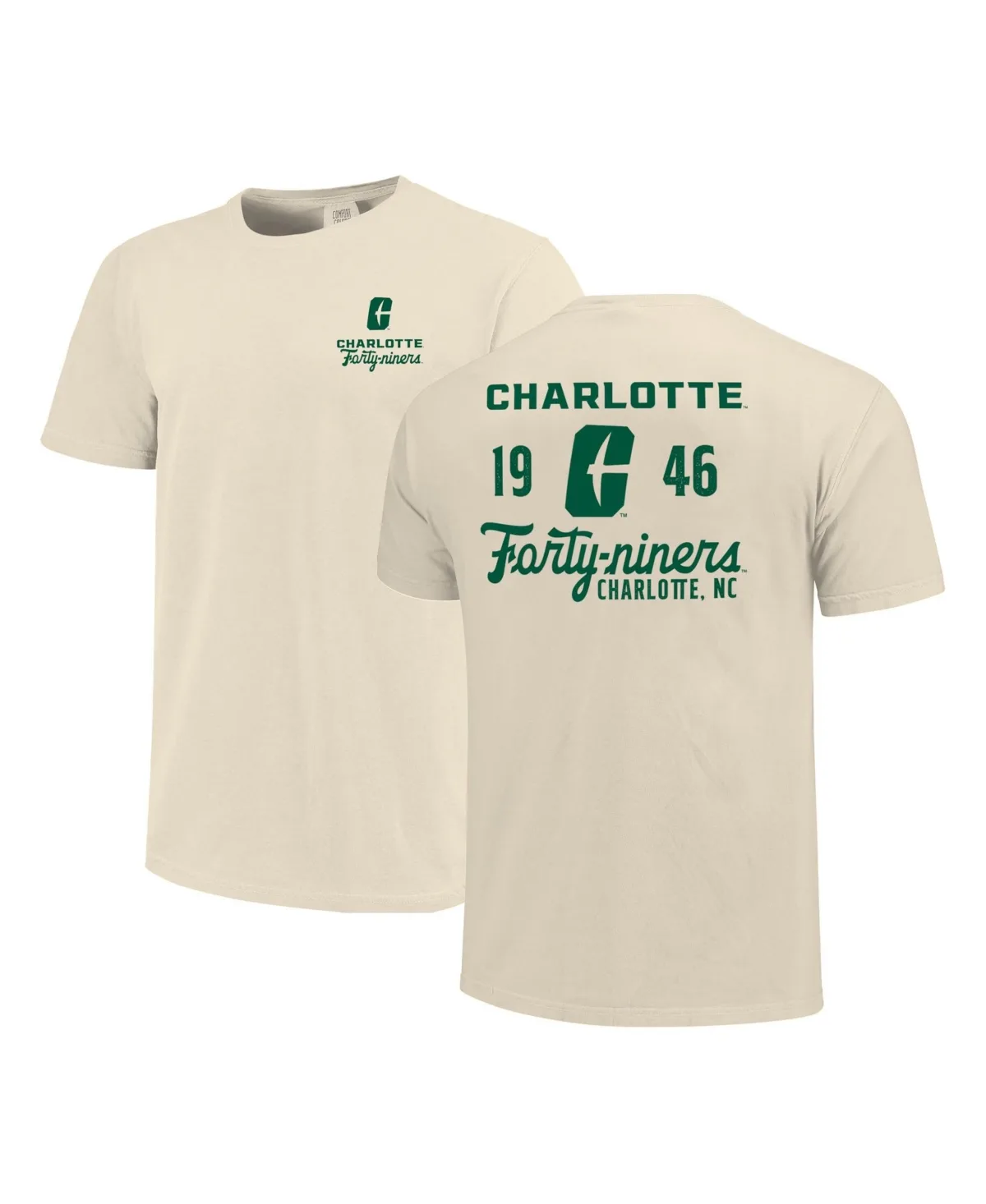 Charlotte 49ers Comfort Colors Mascot Overlay T-Shirt by Image One