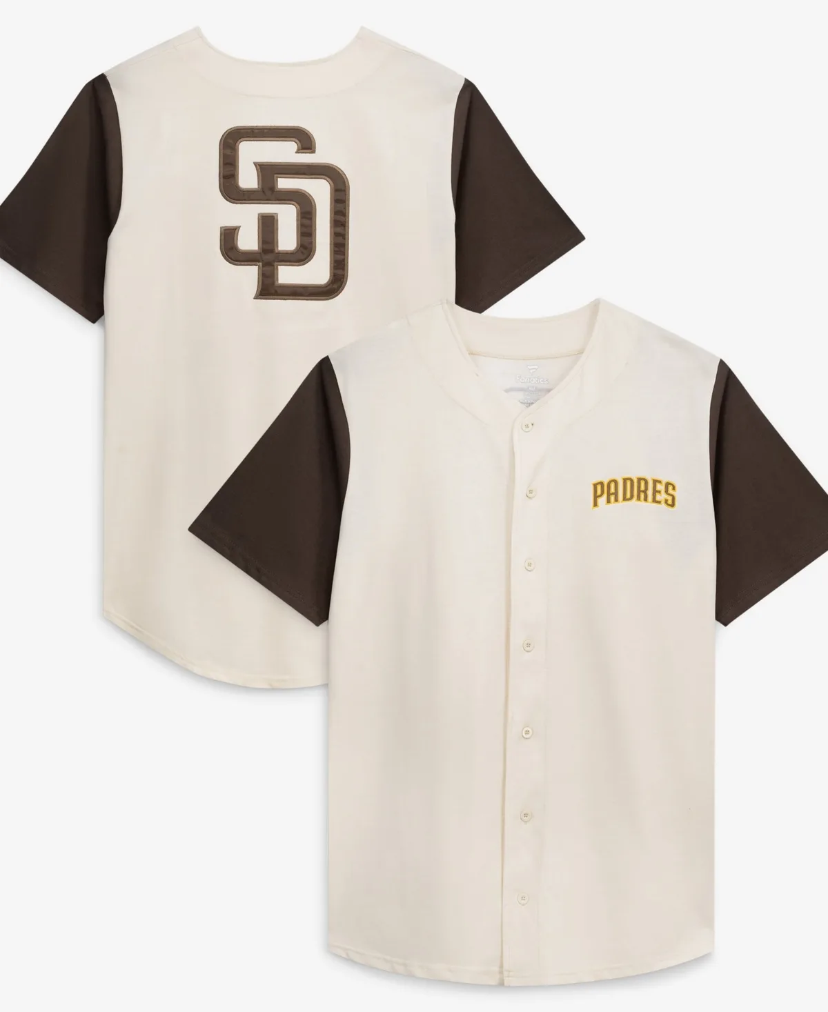 San Diego Padres Big Tall Full-Button Jersey by Fanatics