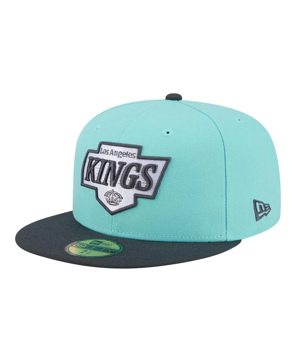 Los Angeles Kings 59FIFTY High Crown Fitted Hat by New Era