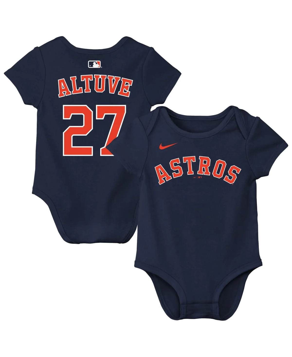 Jose Altuve Houston Astros Name Number Bodysuit by Nike