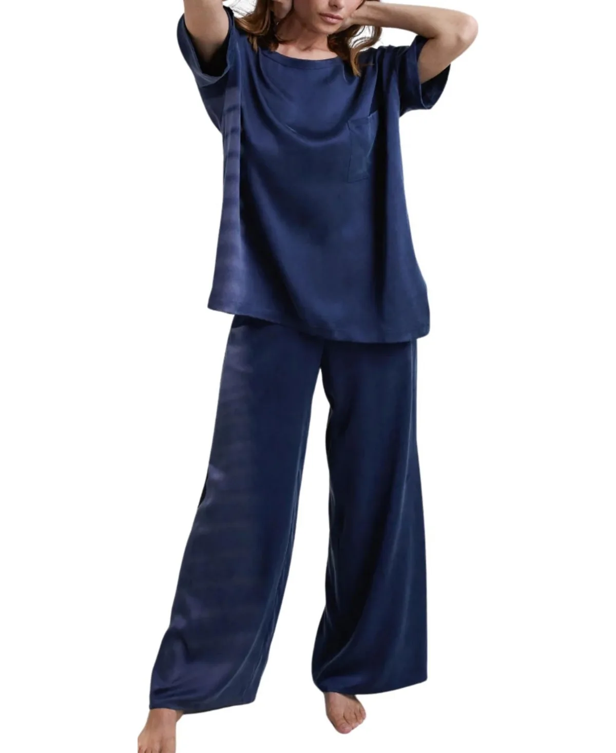 Short-Sleeve Oversized Tee and Pants, 2-Piece Set by Lunya