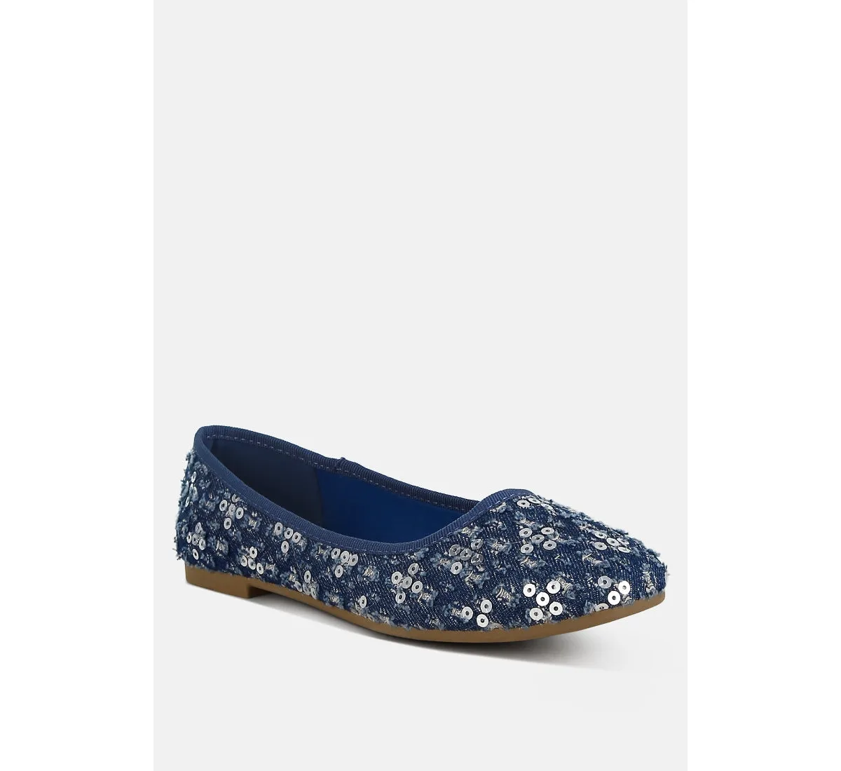 Sujet Sequin Ballet Flats by London Rag