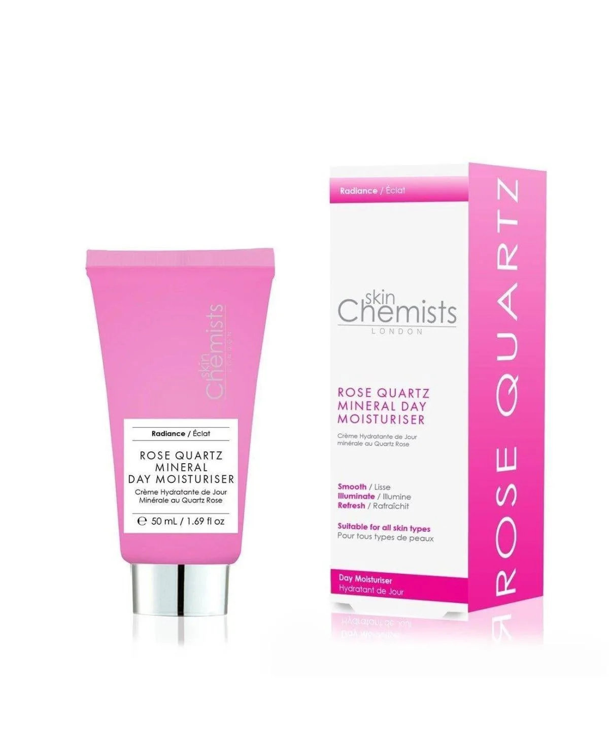 Rose Quartz Anti-Aging Mineral Day Moisturizer 50ml by Skinchemists