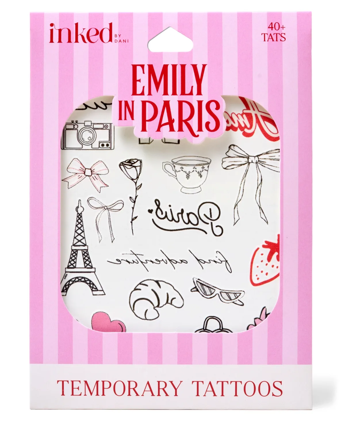 Emily in Paris Tres Chic Tattoos by Inked by Dani