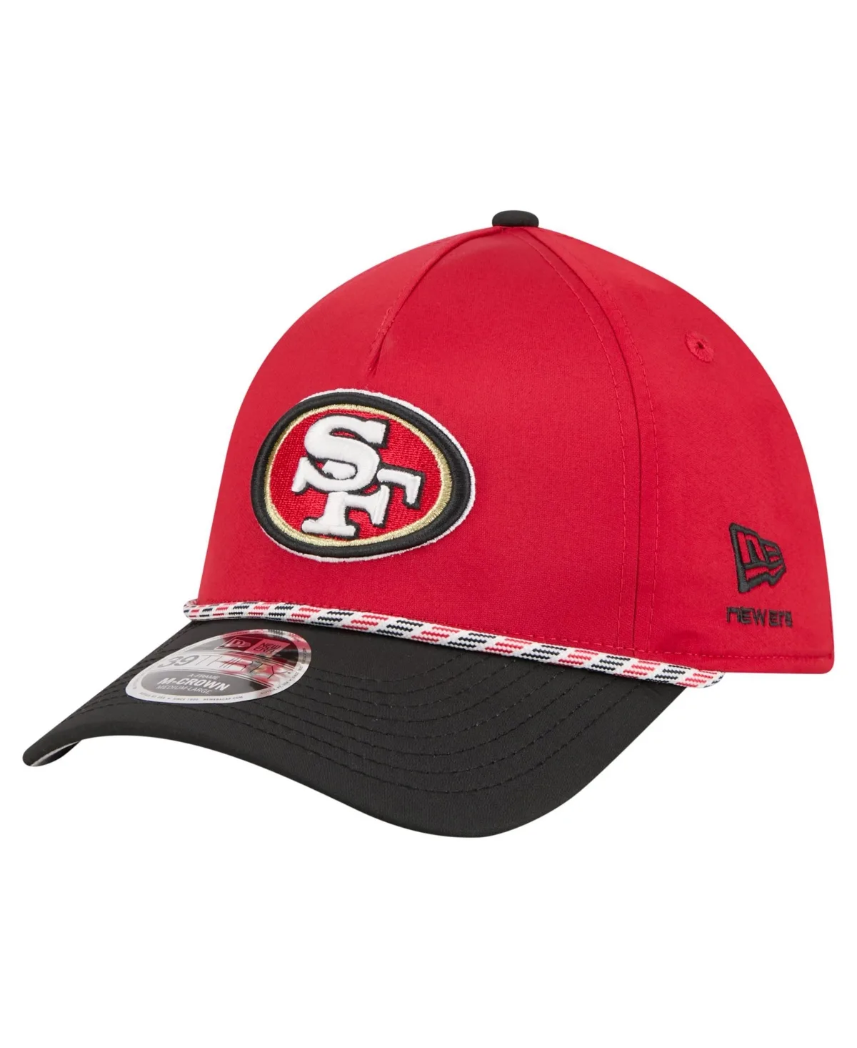San Francisco 49ers 39THIRTY A-Frame Stretch-Fit Baseball Cap by New Era