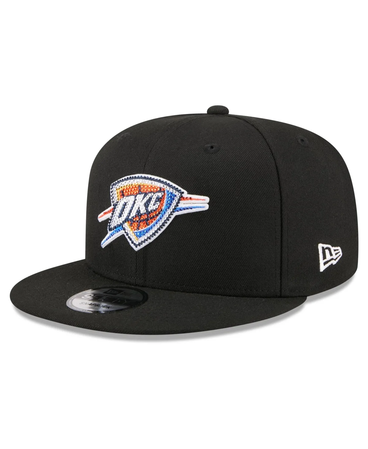 Oklahoma City Thunder 9FIFTY Crystal Embellishments Snapback Hat by New Era