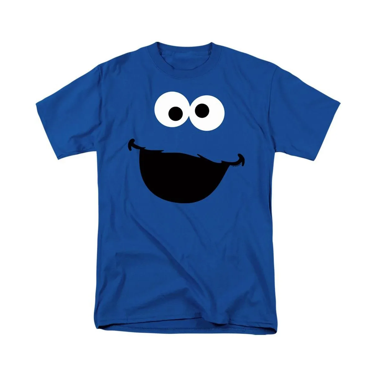 Cookie Monster Face Graphic Classic-Fit T-Shirt by Sesame Street