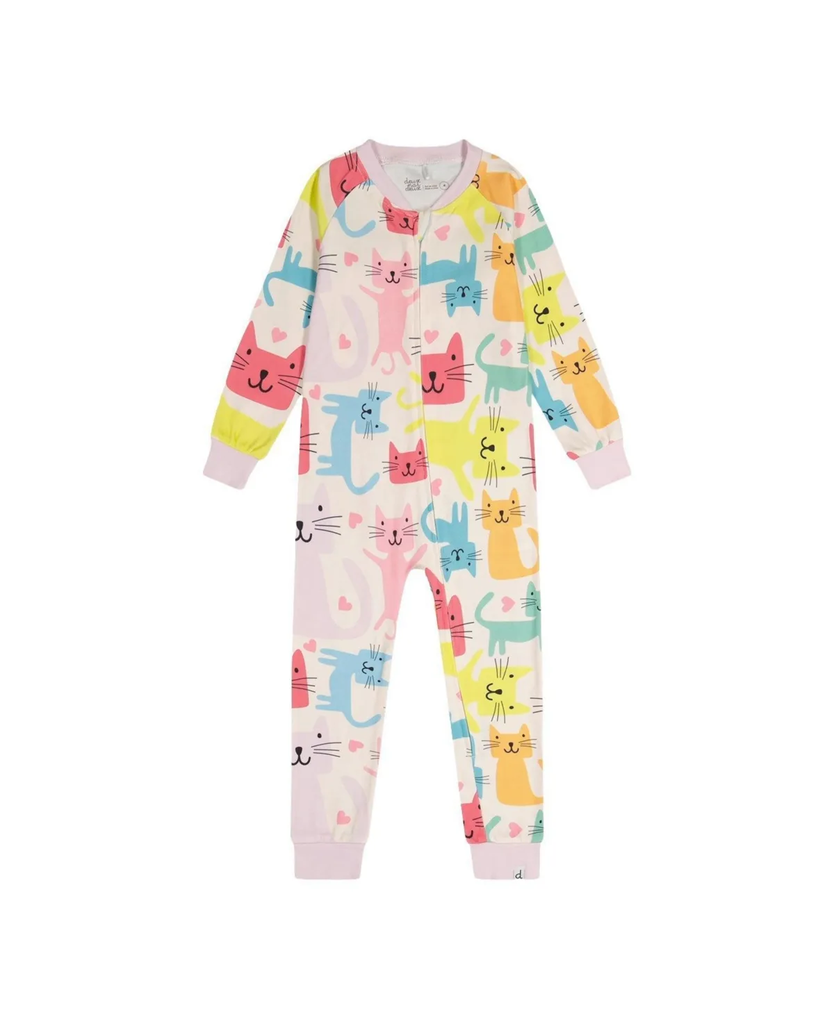 Cotton One Piece Pajama by Deux Par Deux