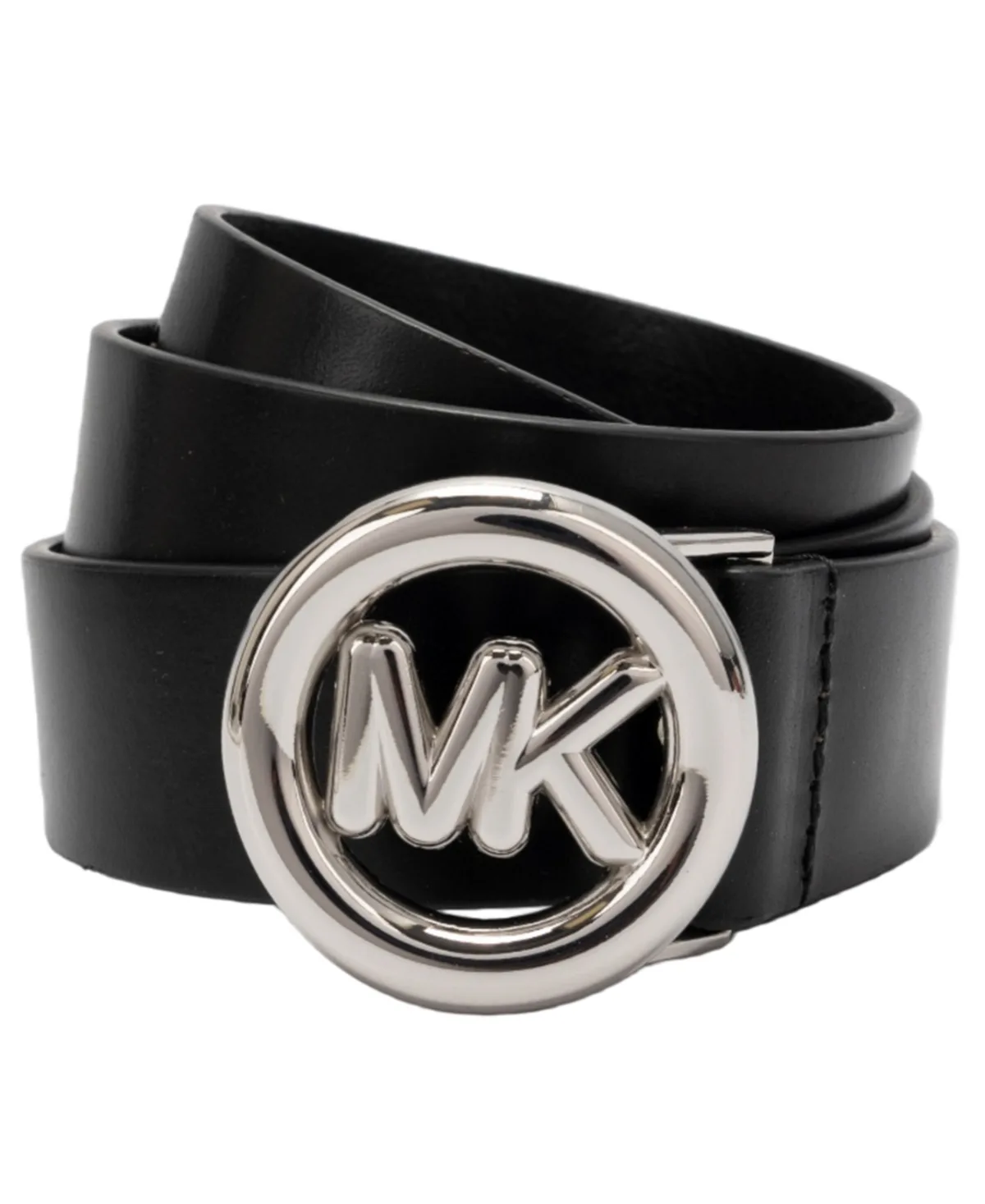 Burnished Leather Belt by MICHAEL Michael Kors