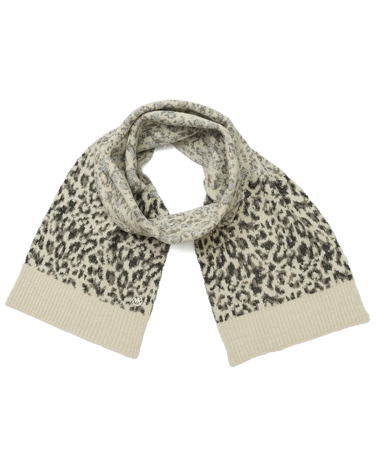 Metallic Ombre Leopard Scarf by MICHAEL Michael Kors