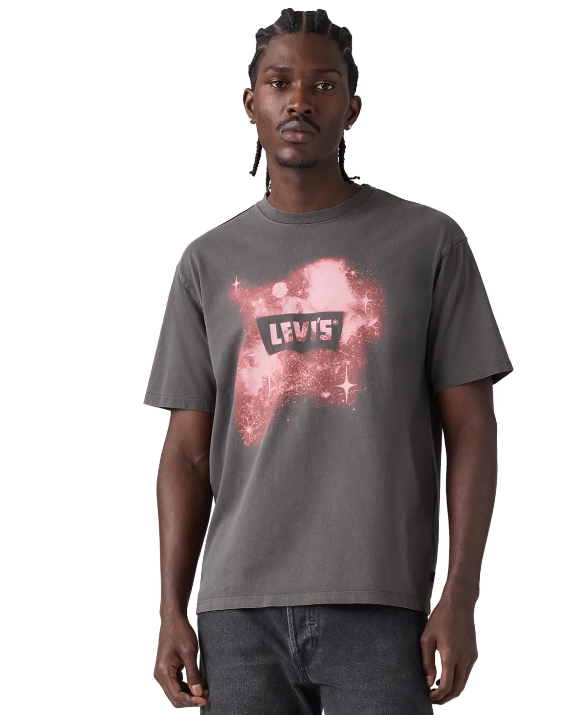 Vintage Fit Graphic Relaxed-Fit Crewneck T-Shirt by Levi's