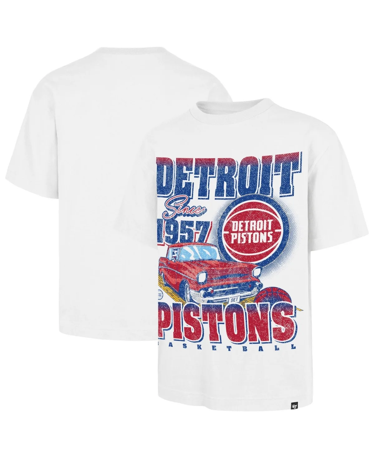 Detroit Pistons Regional Franklin Graphic Classic-Fit T-Shirt by 47 Brand