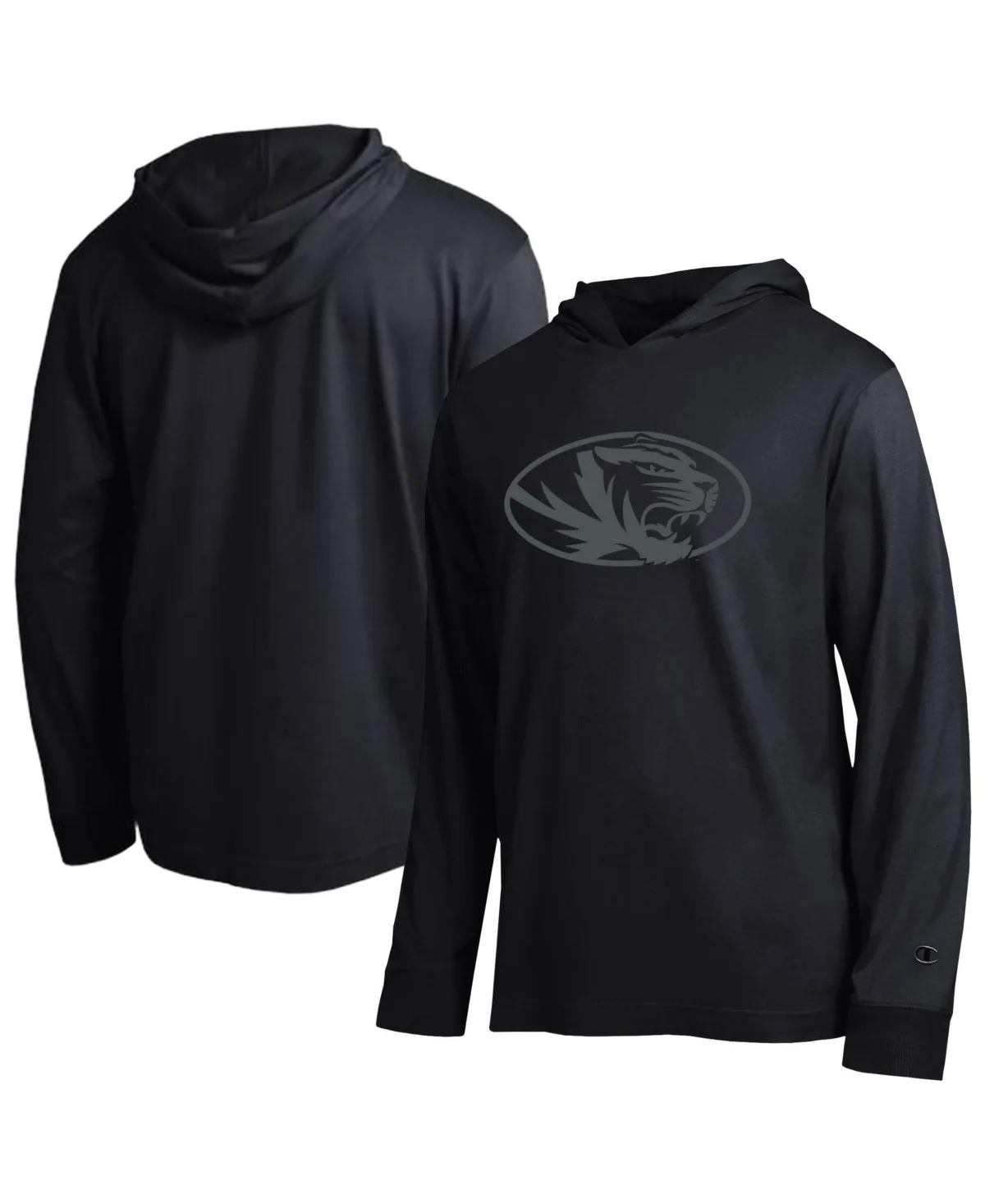 Missouri Tigers Tonal All-Star Hooded Long-Sleeve T-Shirt by Champion