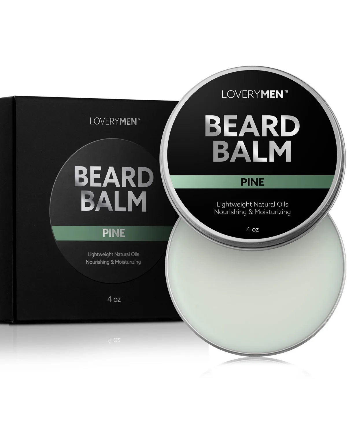 Pine Scented Beard Balm - 4 oz by Lovery