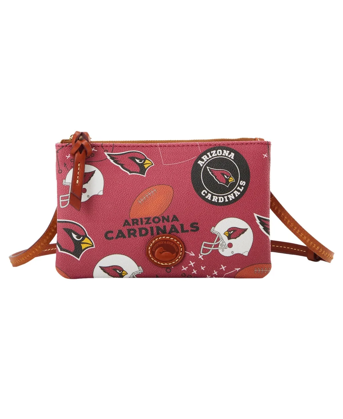 Arizona Cardinals Top Zip Crossbody Purse by Dooney & Bourke
