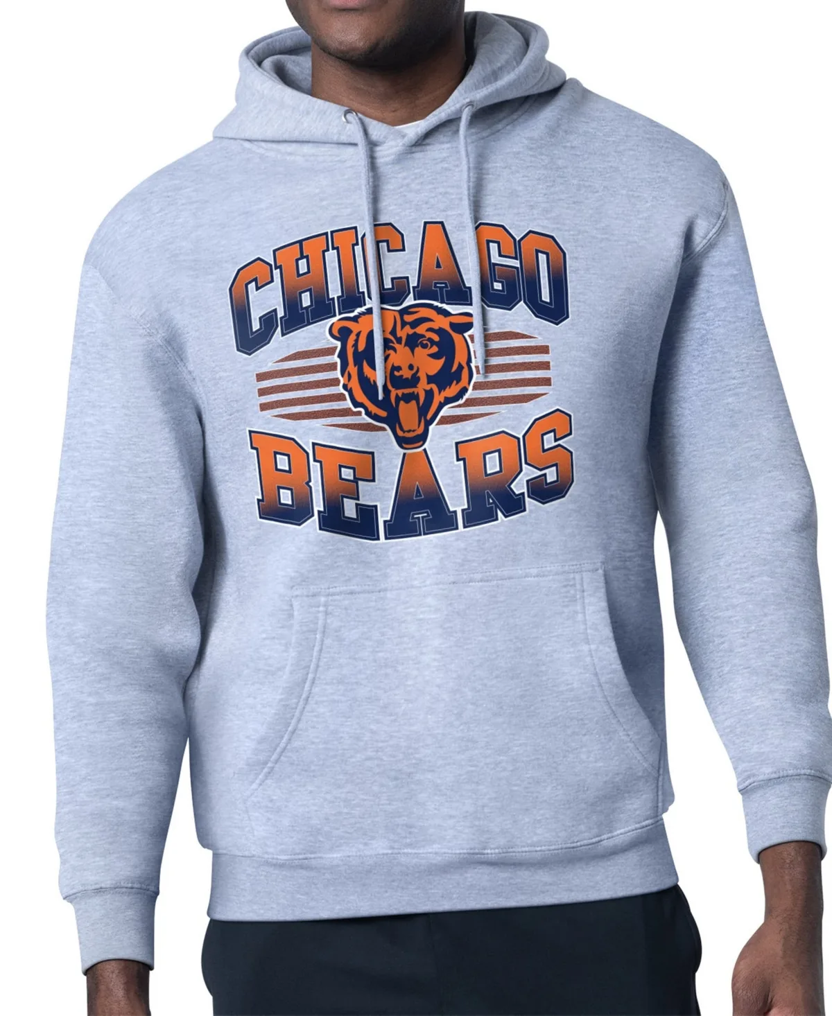 Chicago Bears Team Grit Graphic Fleece-Lined Hoodie by Starter