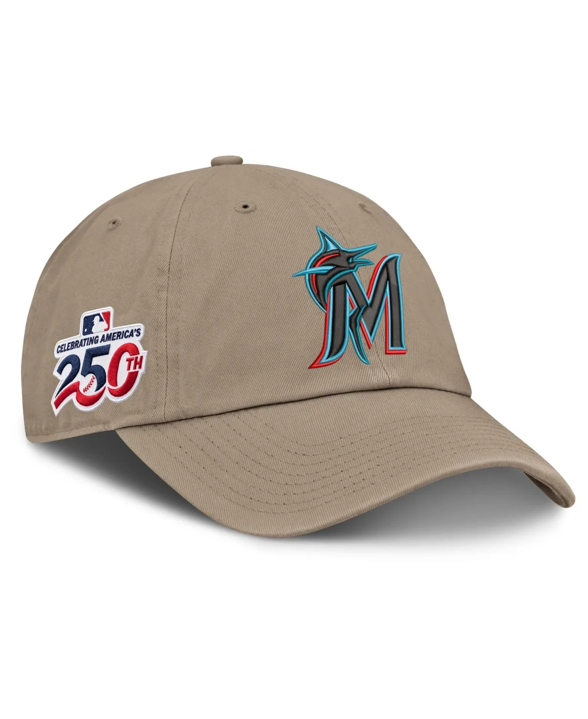 Miami Marlins Celebrating Americas 250th Adjustable Baseball Cap by Nike
