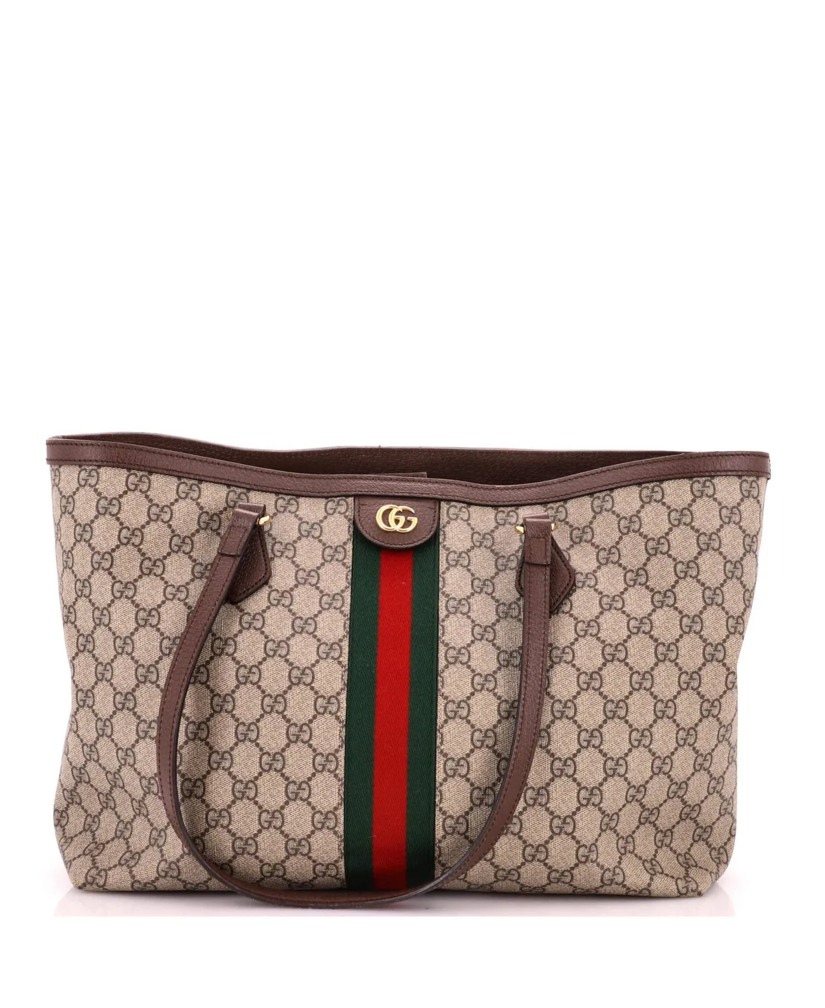 Pre-Owned Medium Ophidia Shopping Tote Gg Coated Canvas by Gucci