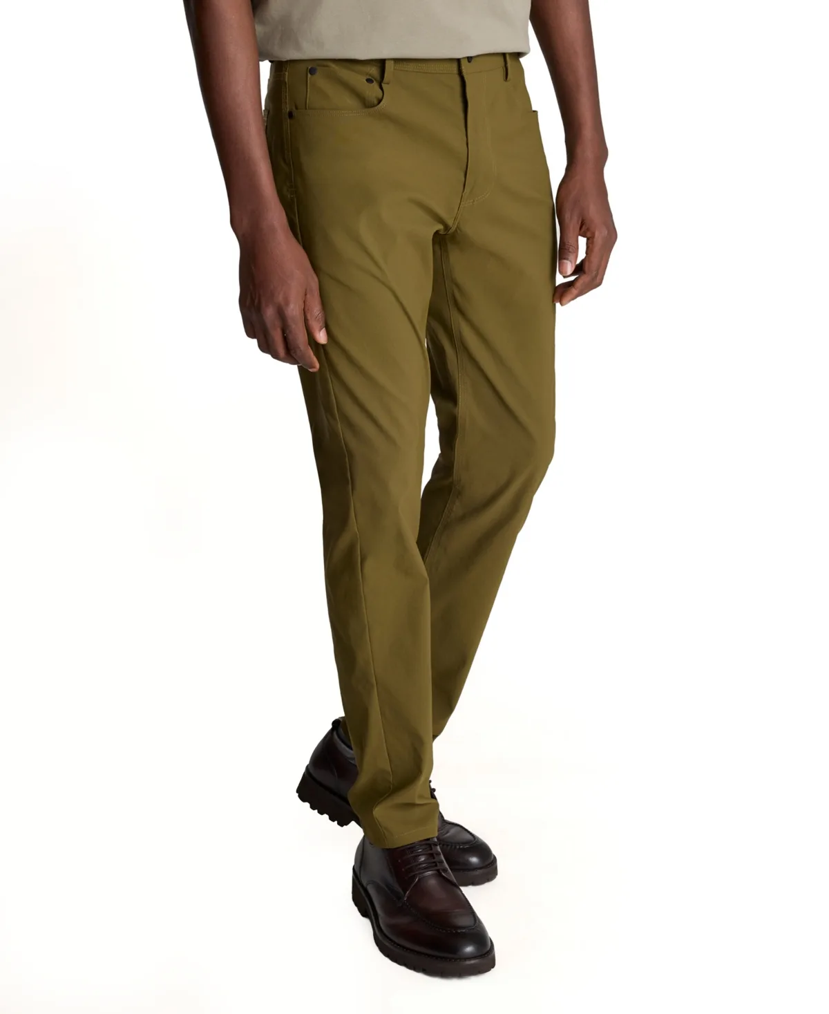 Slim-Fit Stretch Casual Pants by Kenneth Cole