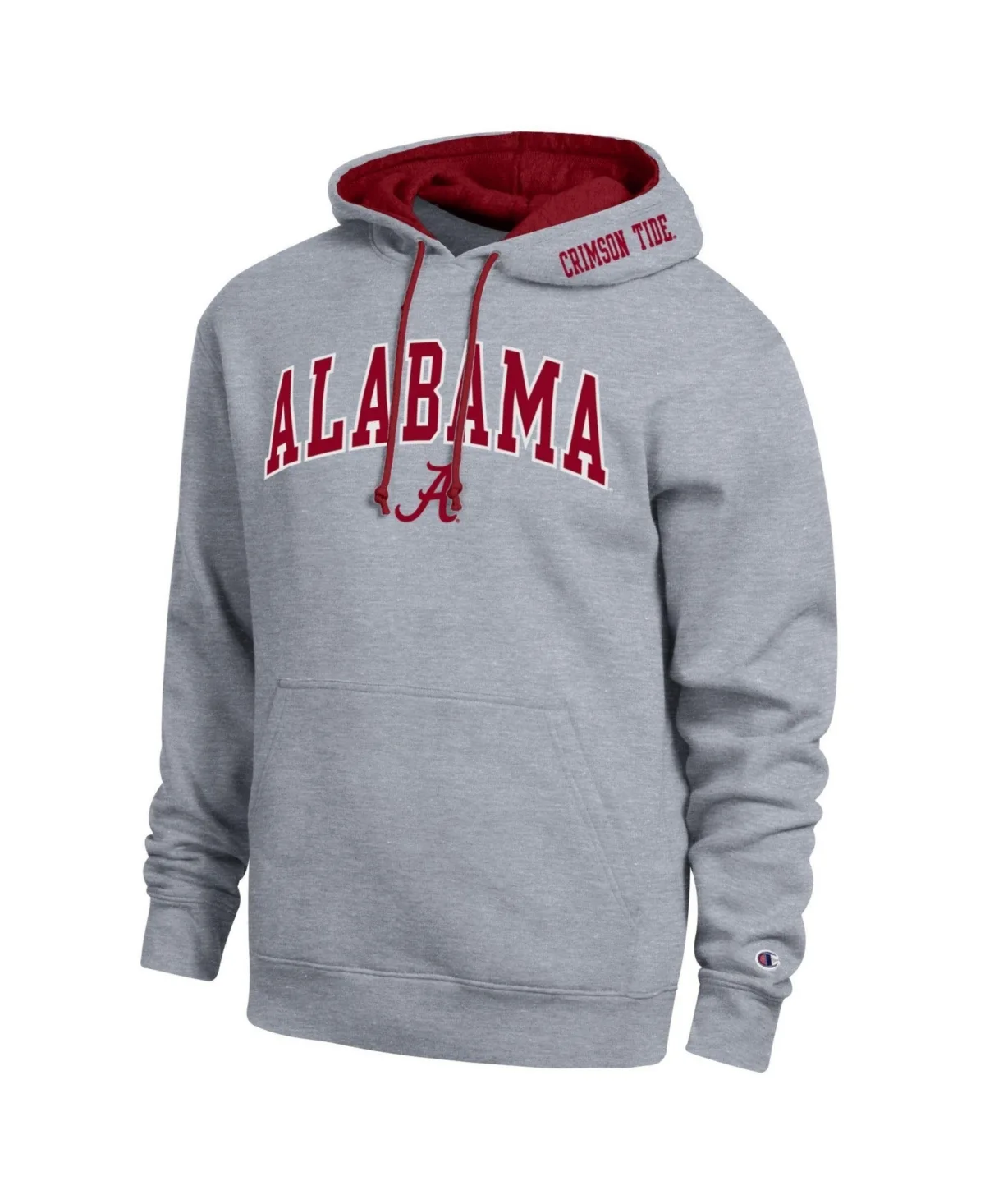 Alabama Crimson Tide Arch Tackle Twill Fleece Hoodie by Champion