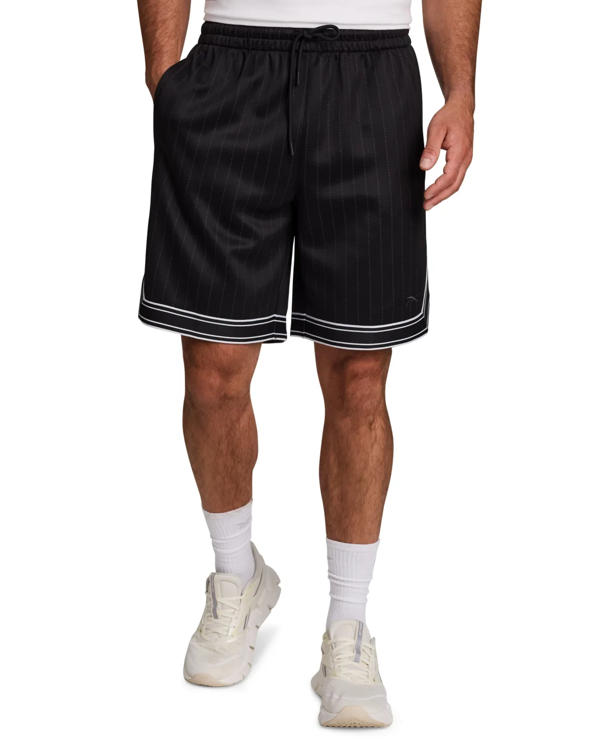 Pinstripe Basketball Shorts by Reebok