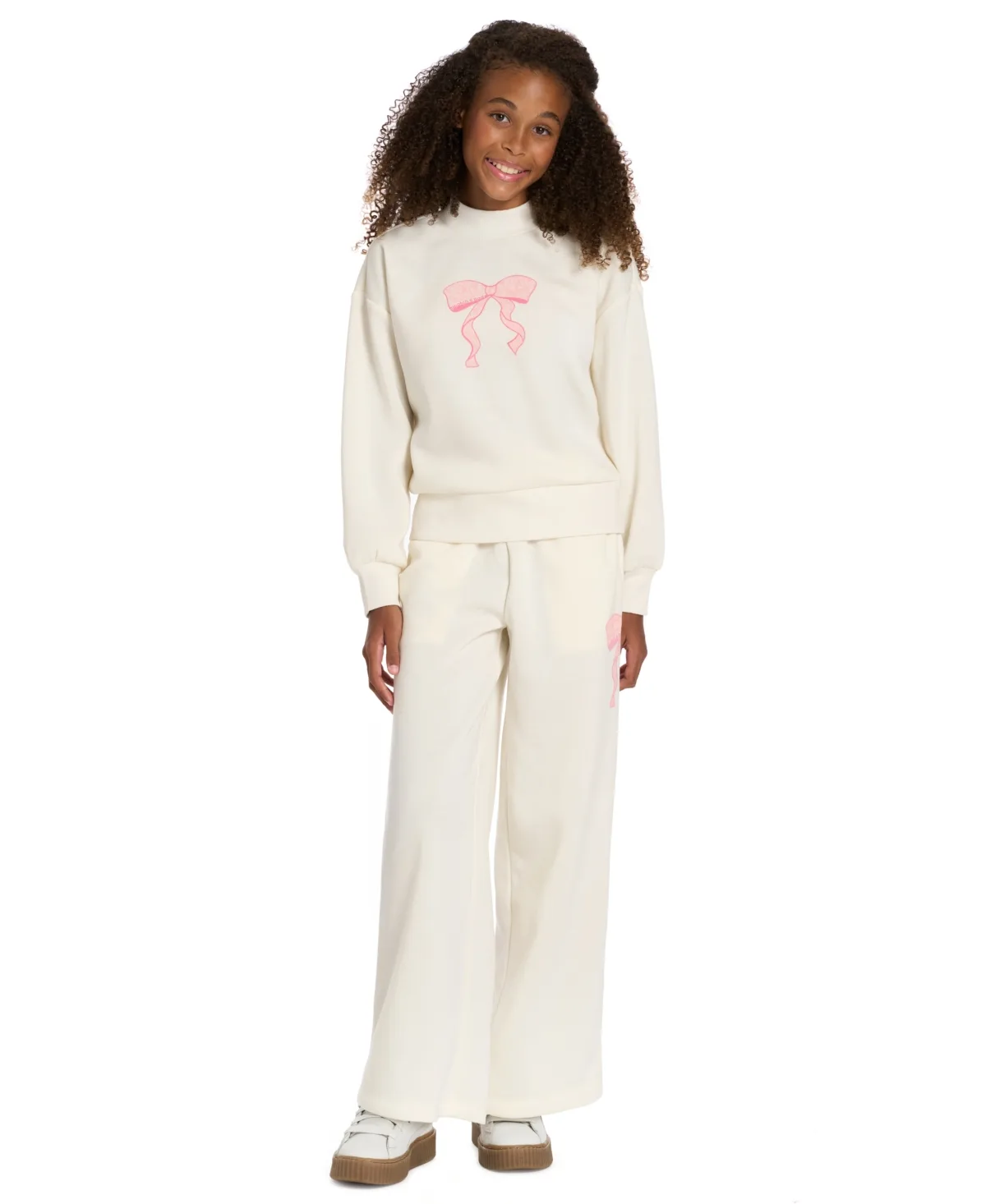 Crewneck Long-Sleeve Sweatshirt and Wide-Leg Pants, 2-Piece Set by Scotch & Soda