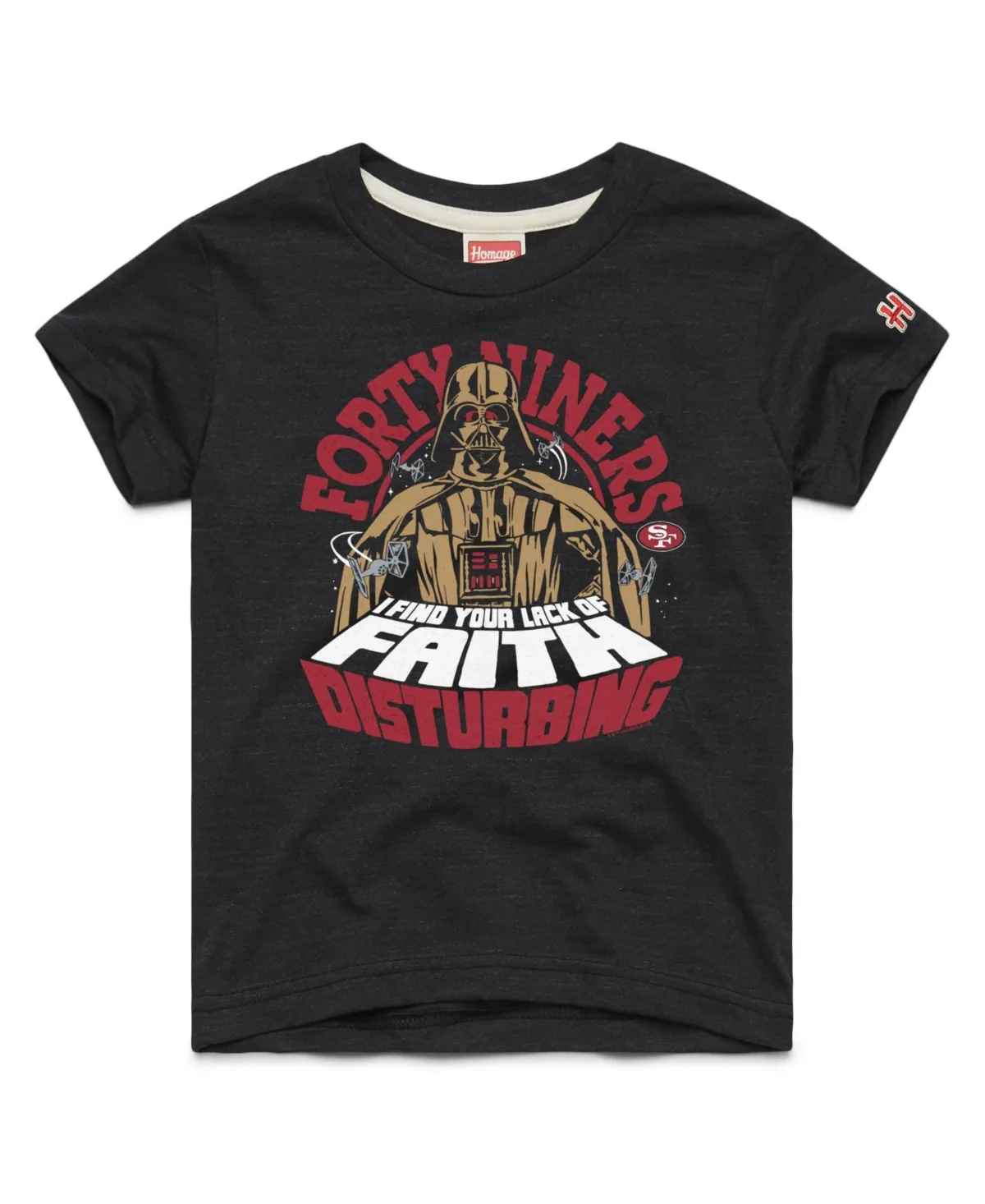 Homage San Francisco 49ers Star Wars x Nfl Tri-Blend T-Shirt by Homage