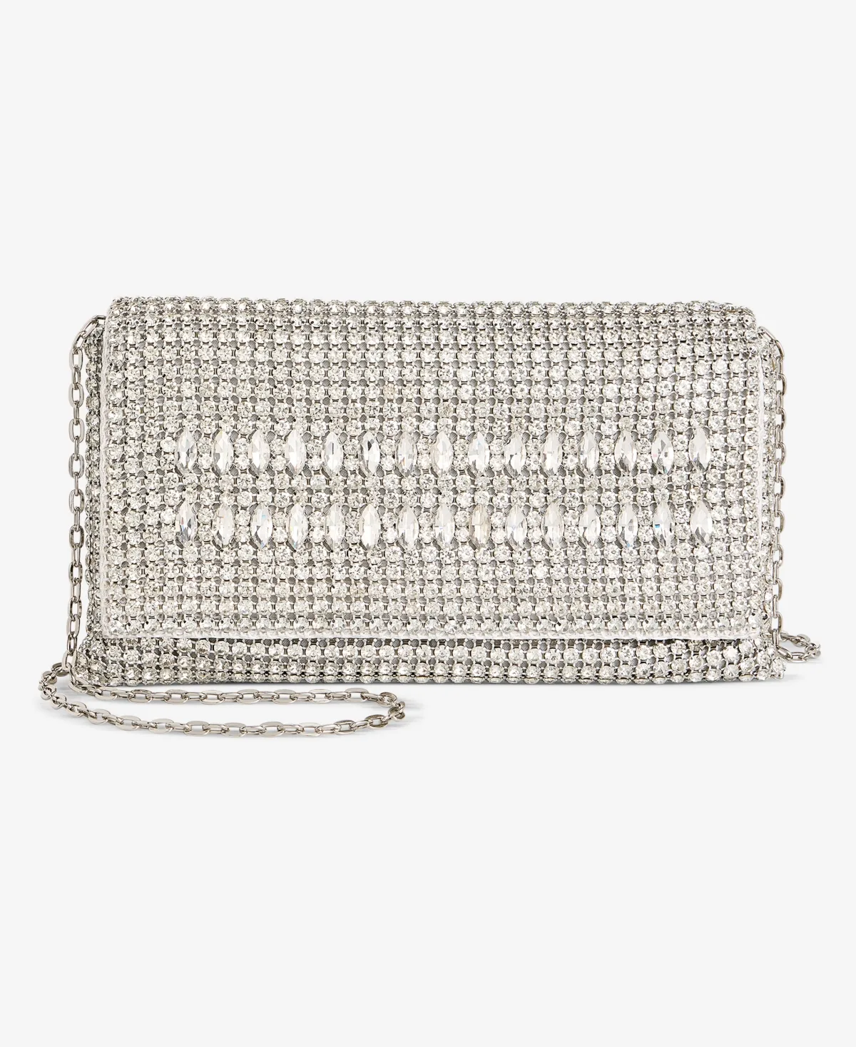 Prudence x Marquise-Stone Embellished Evening Clutch