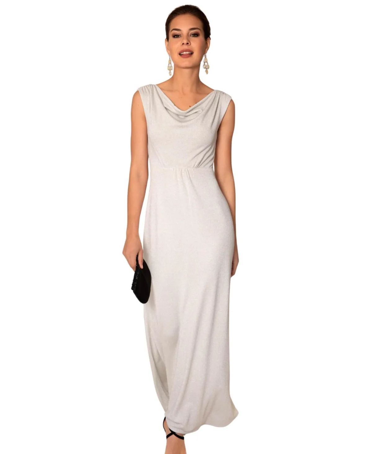 Cruise Cowl Neck Maxi Dress by Alie Street London