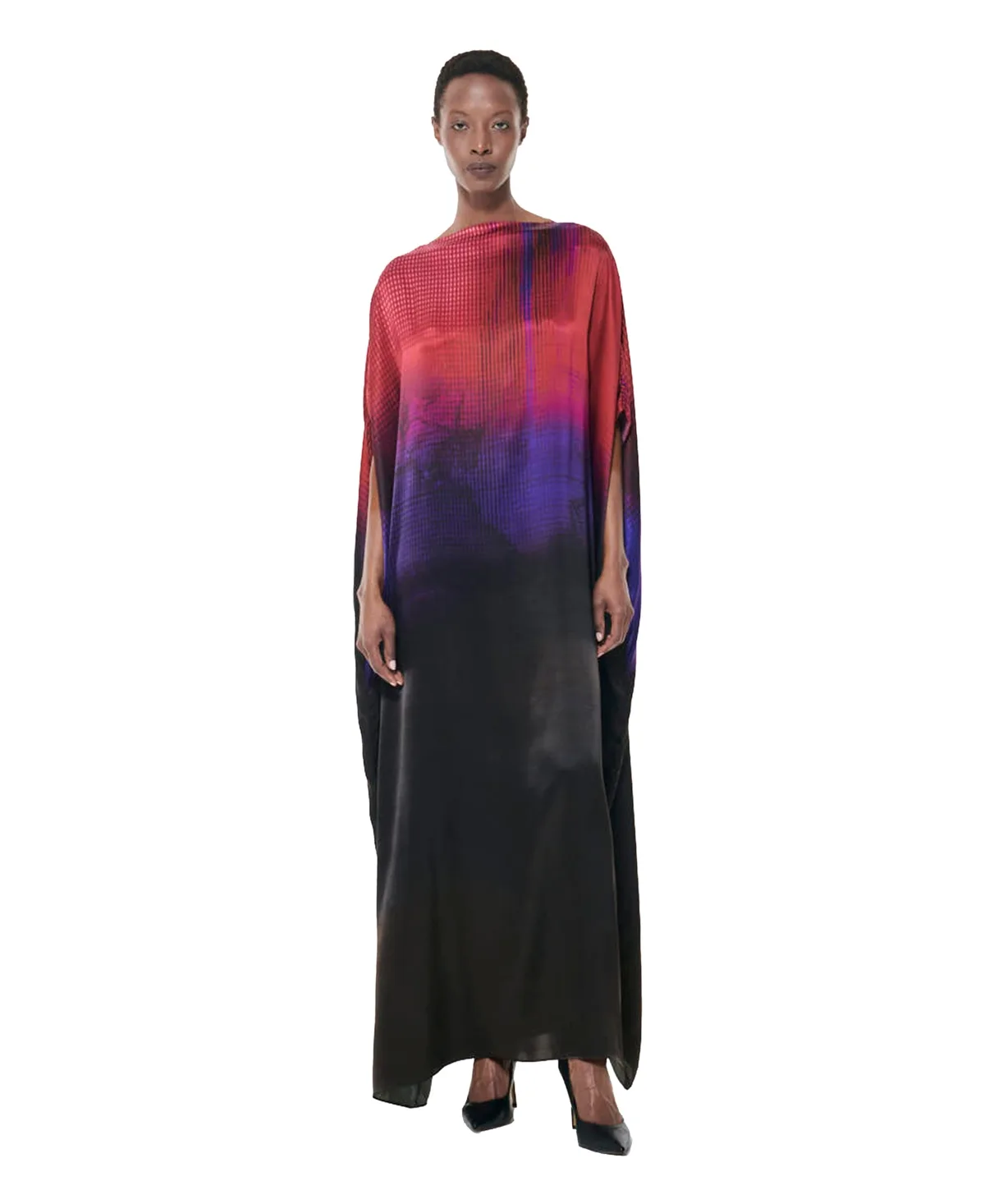 Gradient Printed Kaftan by Leem