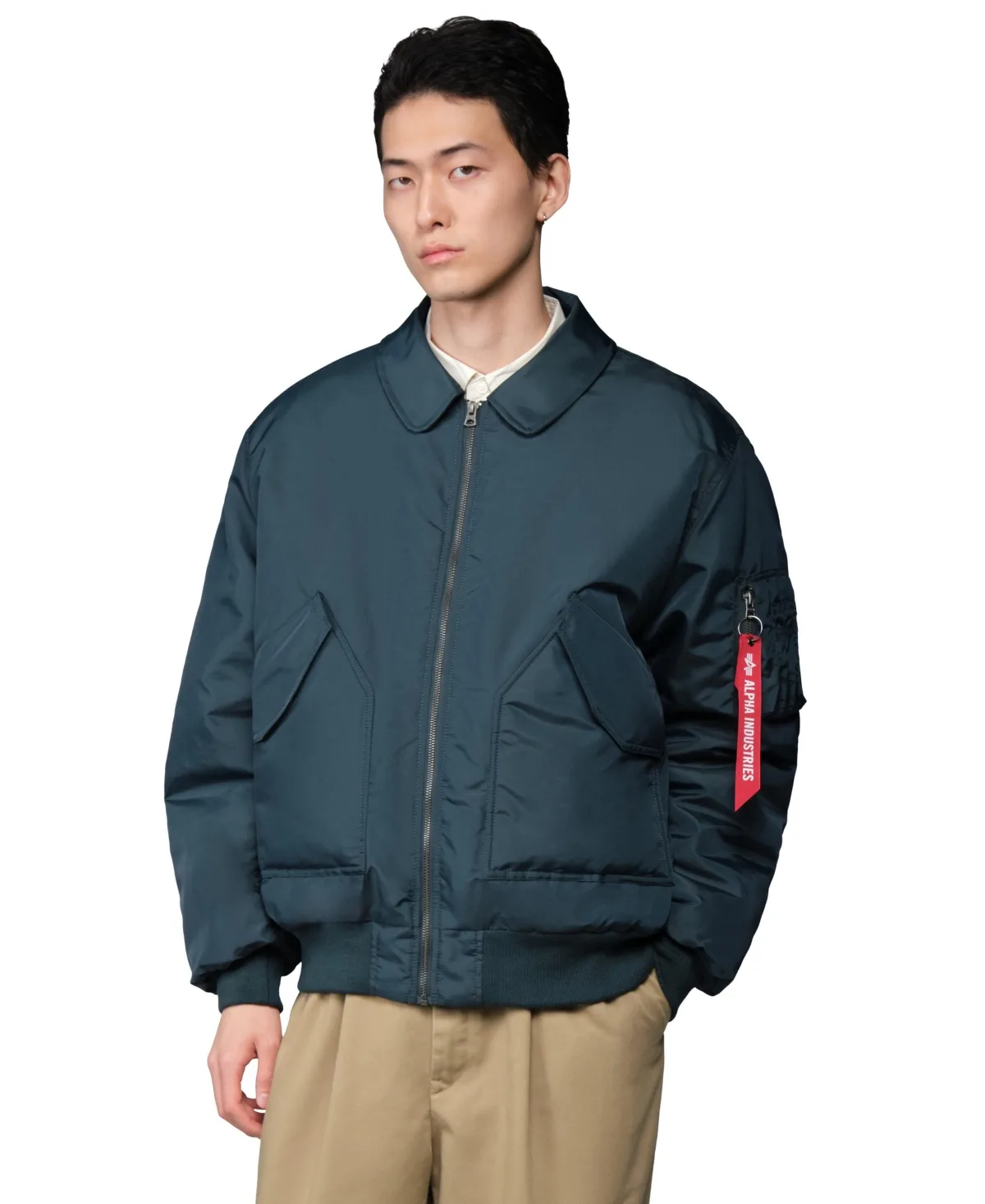 Cwu 45/P Relaxed Fit Flight Jacket by Alpha Industries
