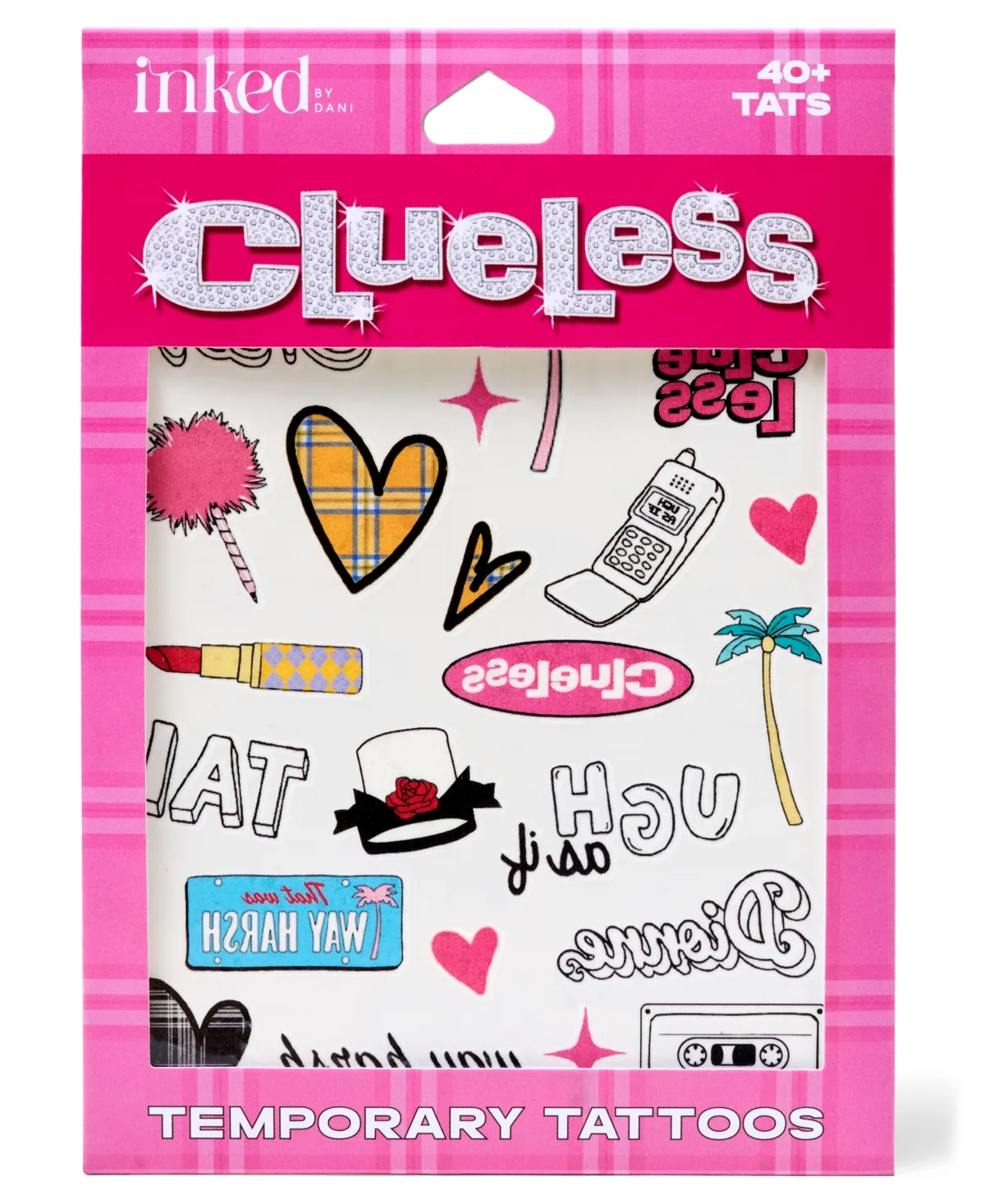 Clueless as If Temporary Tattoos by Inked by Dani