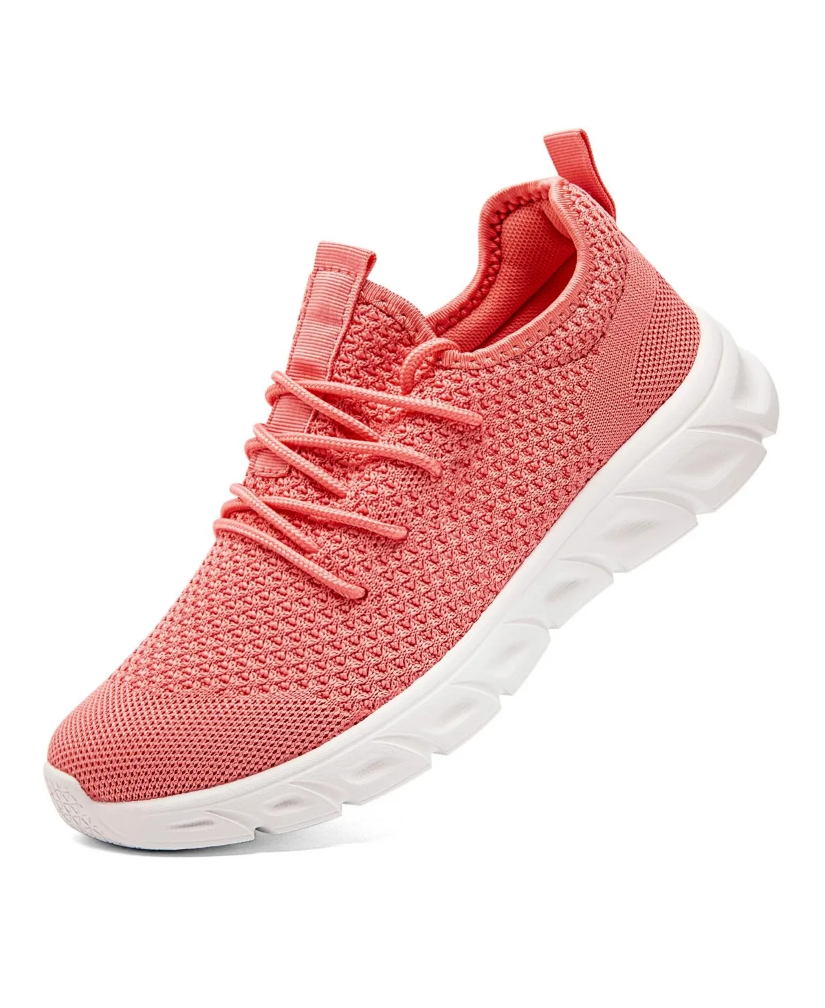 Breathable Mesh Lace Up Walking Gym Workout Sneakers by Peneyon