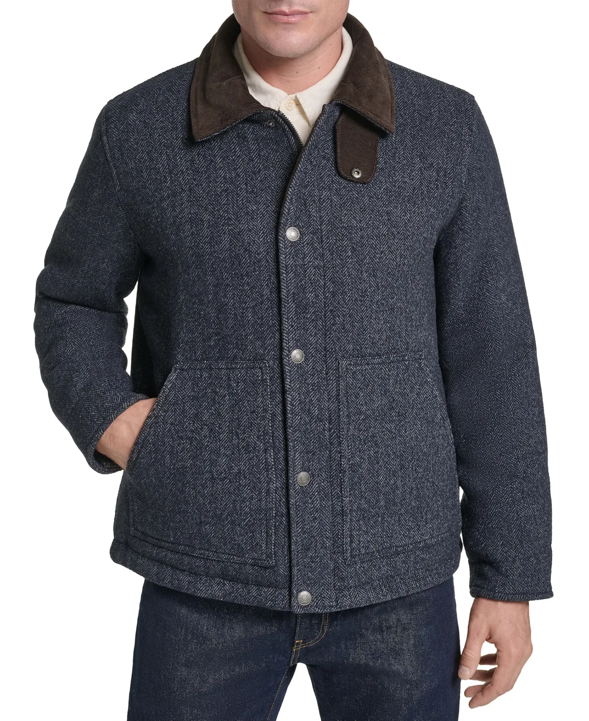 Wool Blend Cord Collar Depot Jacket by Levi's