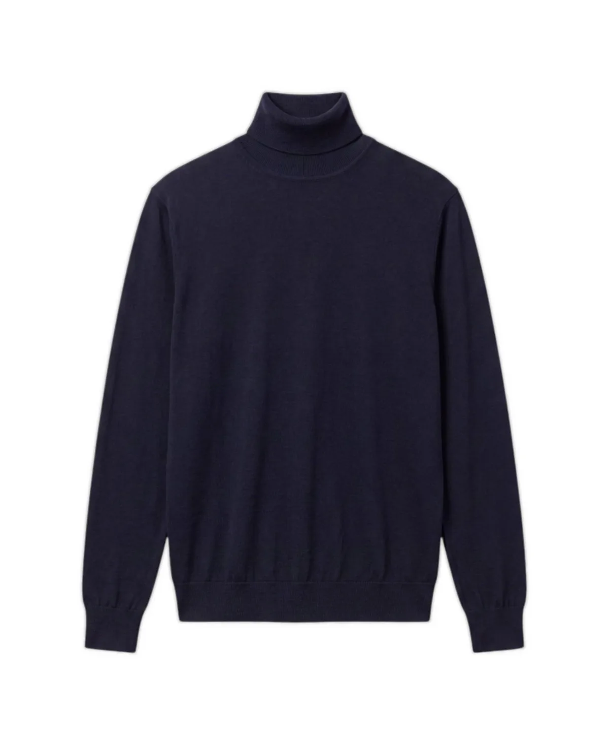 Regular-Fit Merino Wool Turtleneck Sweater
