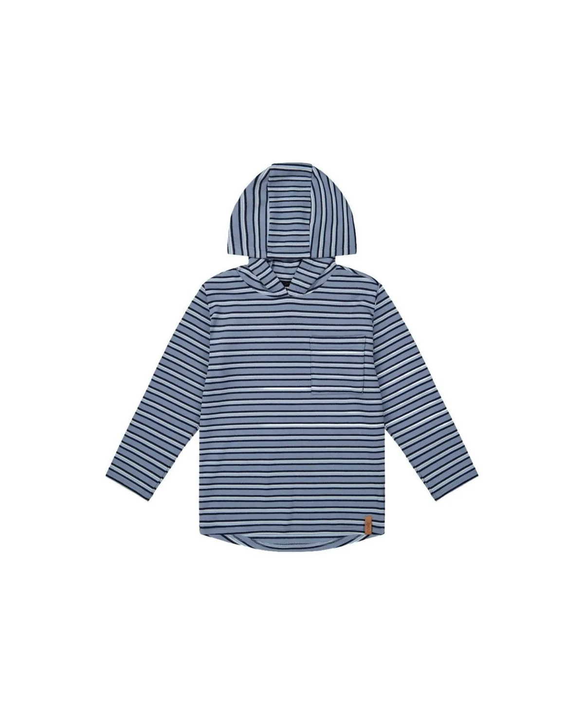 Brushed Jersey Hooded T-Shirt by Deux Par Deux
