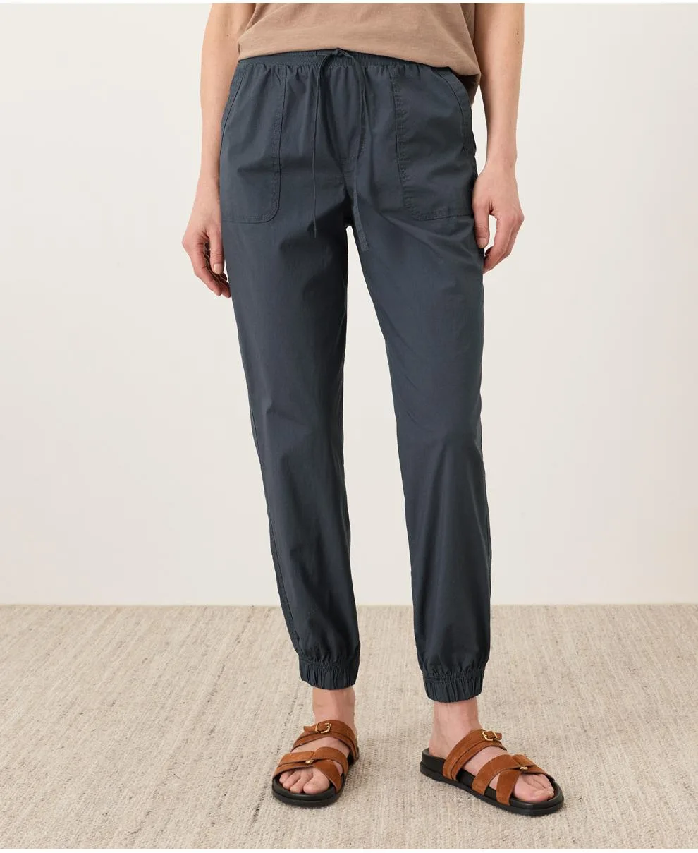 Organic Cotton Monterey Poplin Jogger