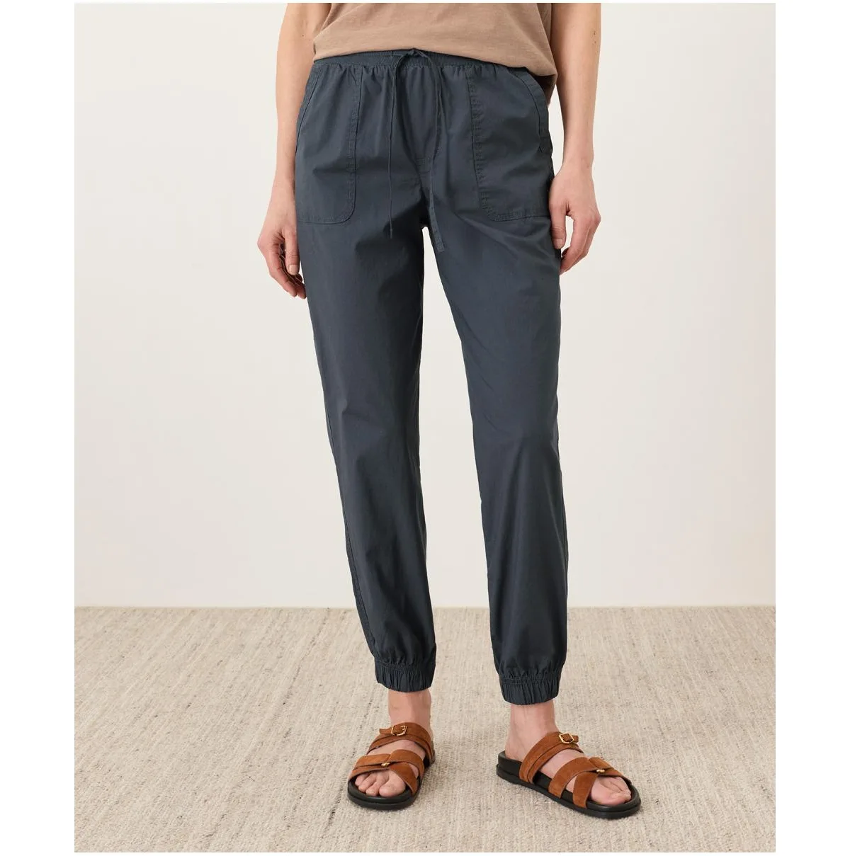 Organic Cotton Monterey Poplin Jogger by Pact