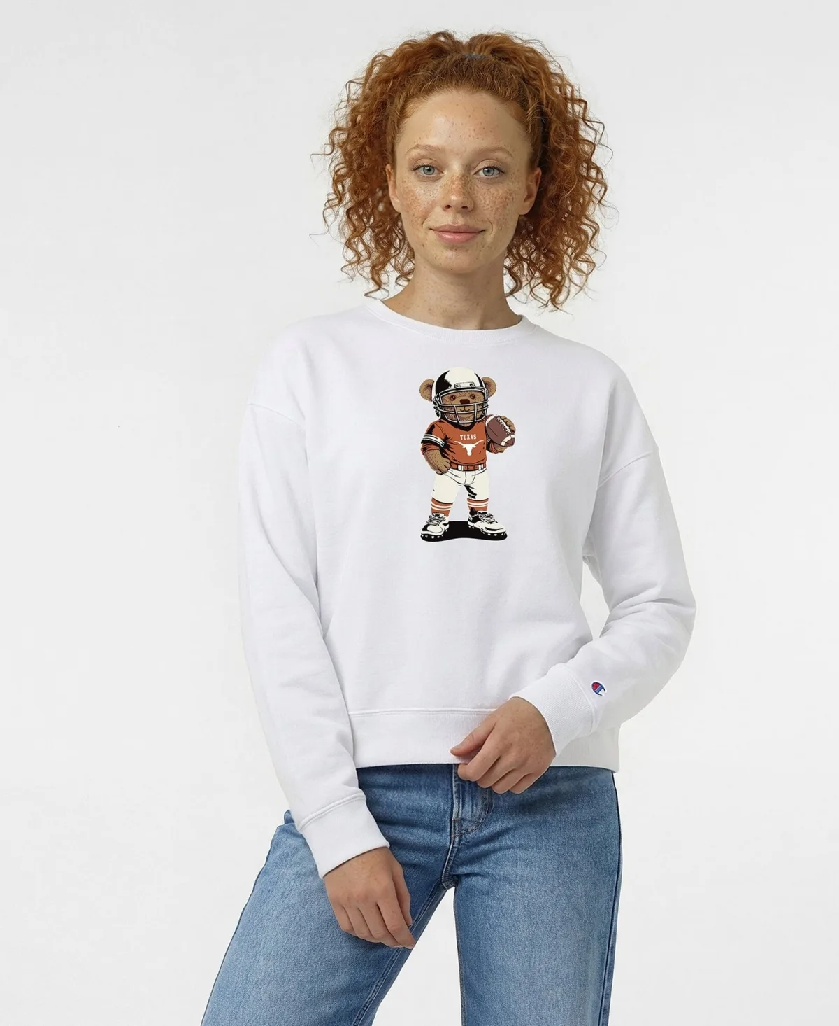 Texas Longhorns Teddy Bear Sweatshirt by Champion