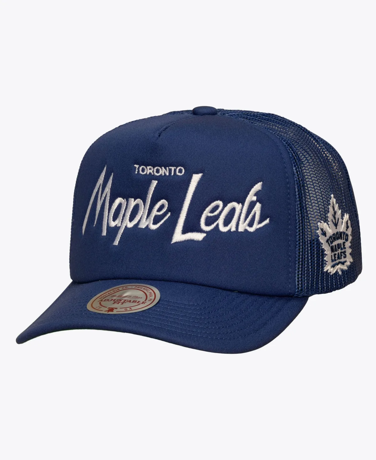 Mitchell & Ness Toronto Maple Leafs Head Coach Adjustable Trucker Hat by Mitchell & Ness