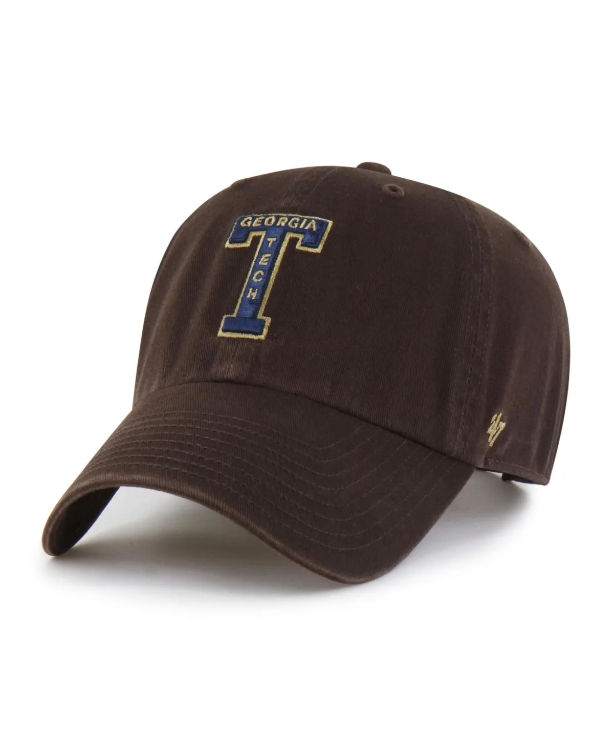 47 Georgia Tech Yellow Jackets Vault Clean Up Adjustable Hat